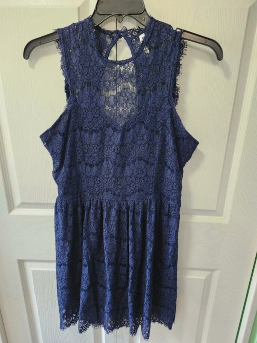 Navy Blue lace dress